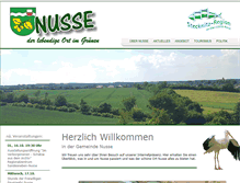 Tablet Screenshot of nusse.de